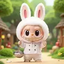 This is white tranding labubu