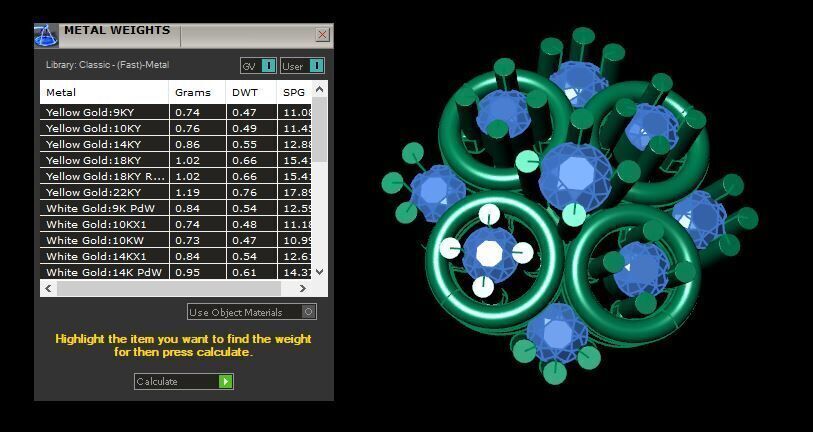 Beautiful Diamonds Nosepin For Women 3D print model_17