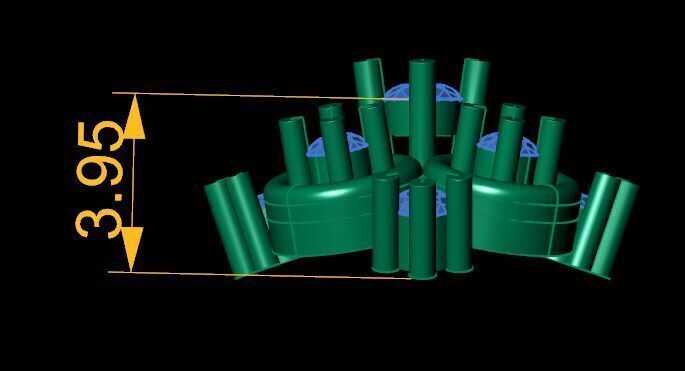 Beautiful Diamonds Nosepin For Women 3D print model_14