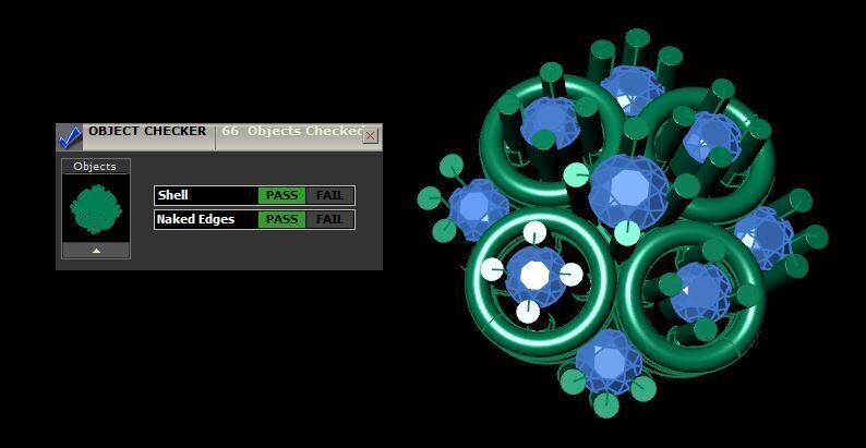 Beautiful Diamonds Nosepin For Women 3D print model_18