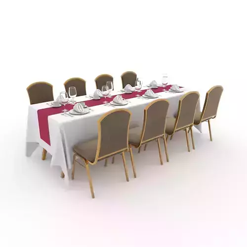 Banquet Table and Chair 83