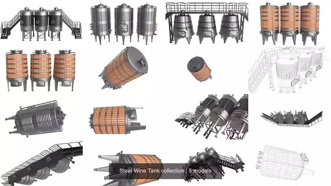 Steel Wine Tank collection 