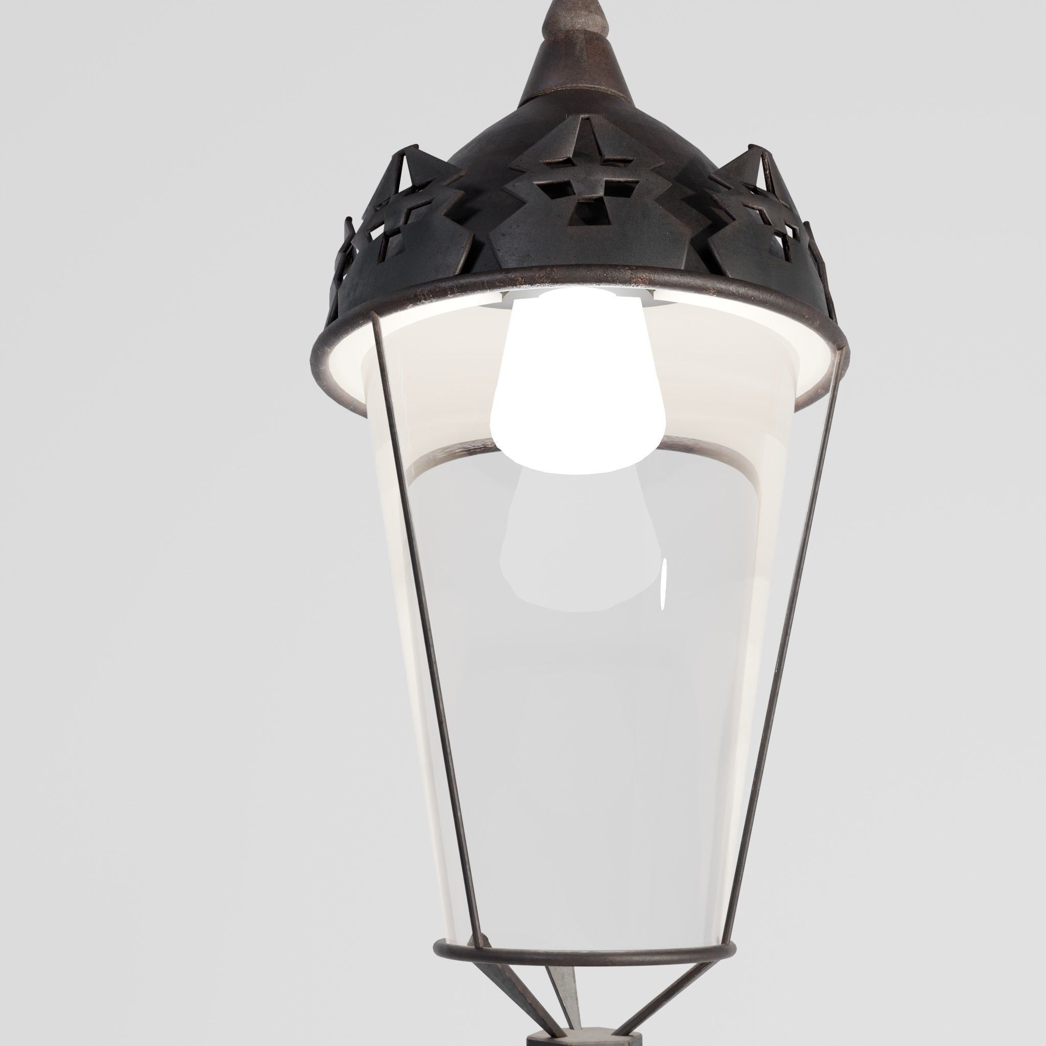london street light 3D model_9
