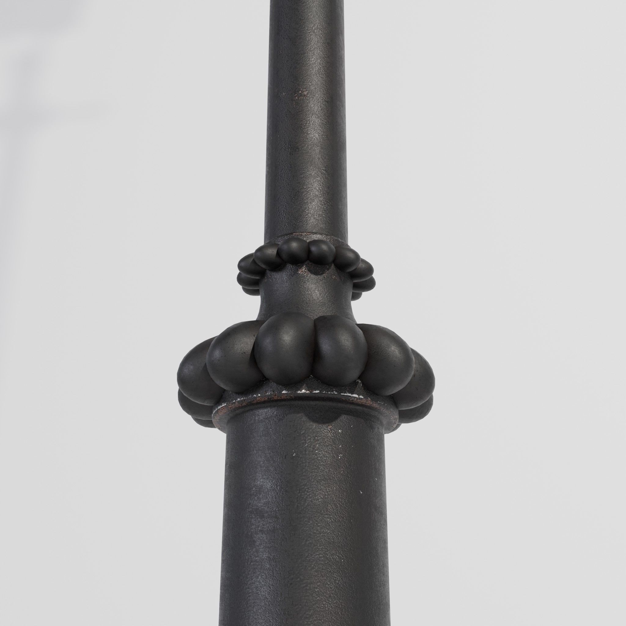 london street light 3D model_14