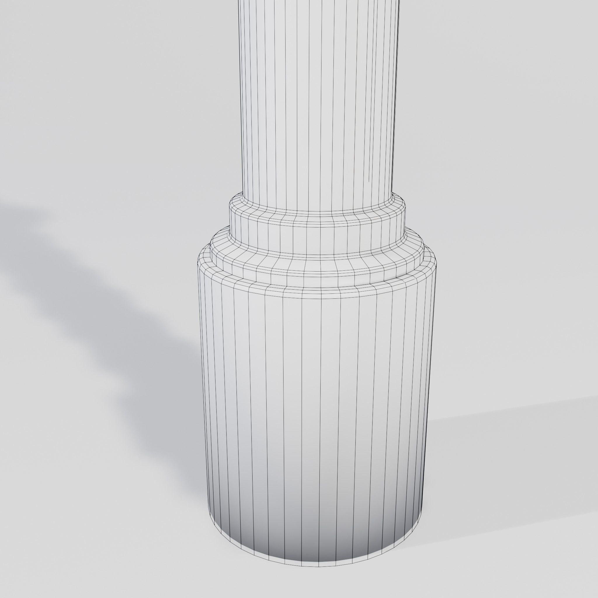 london street light 3D model_6