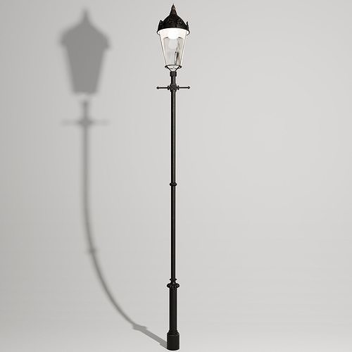 london street light 3D model