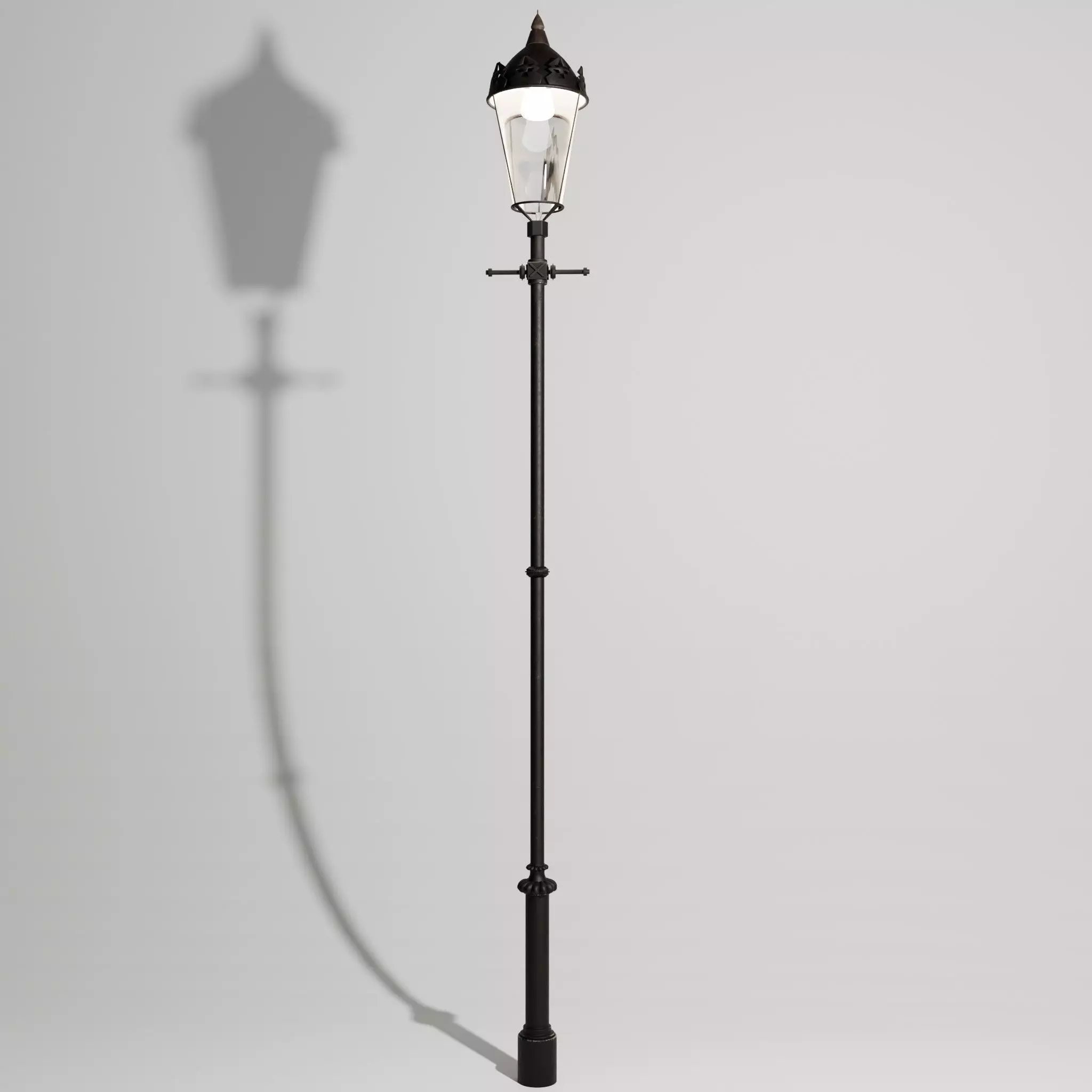 london street light 3D model_0