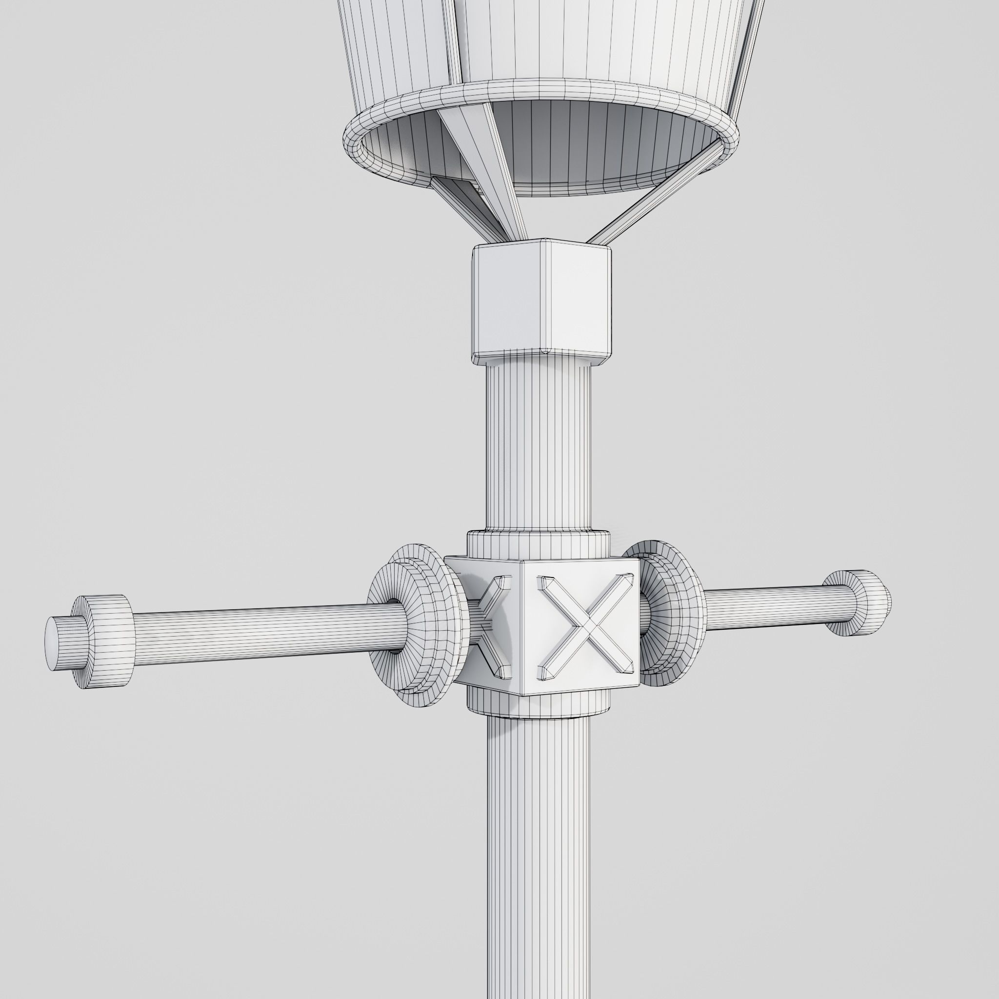 london street light 3D model_16