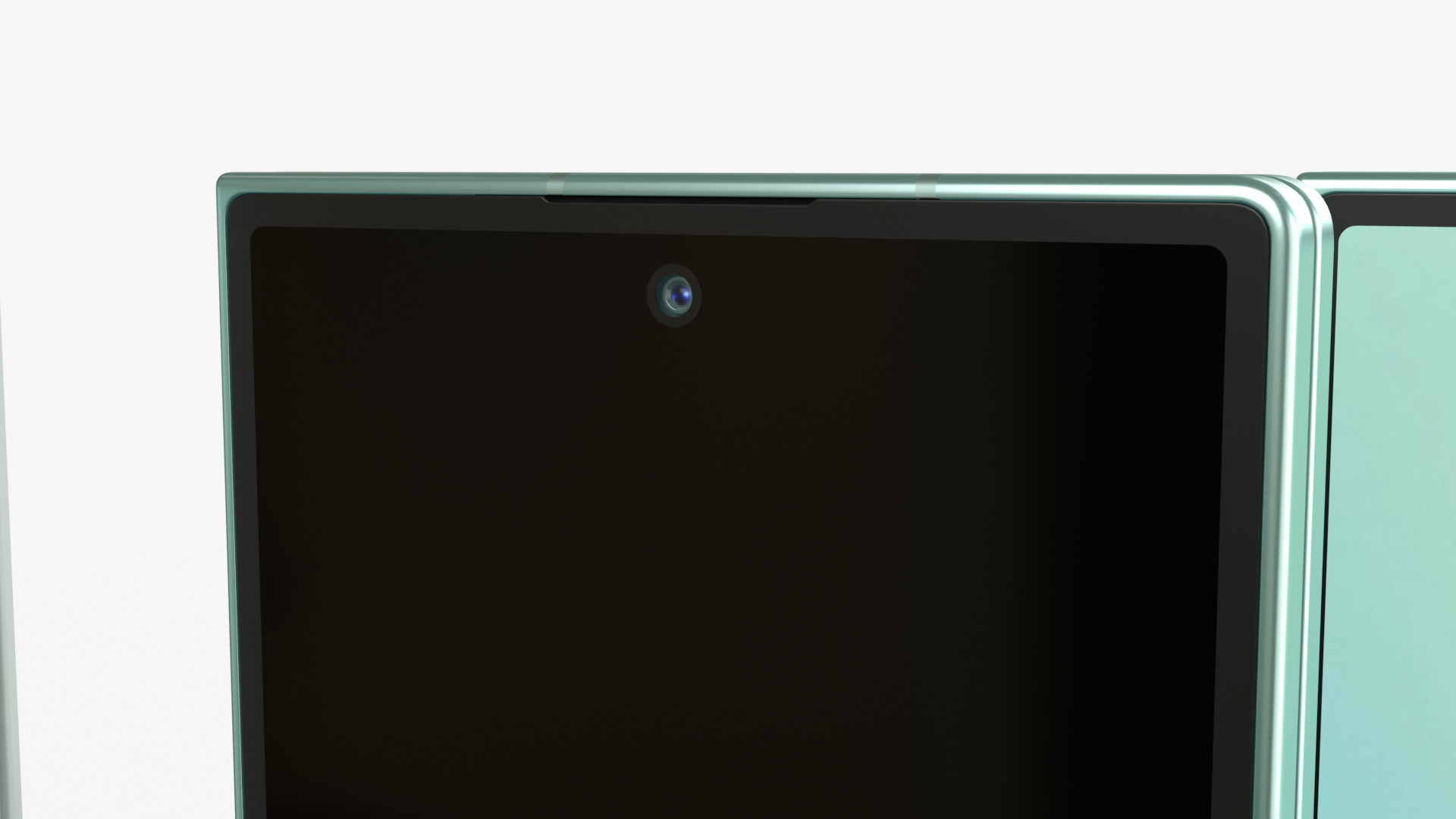 Samsung Galaxy Z Fold 7 Mint 3D model_11