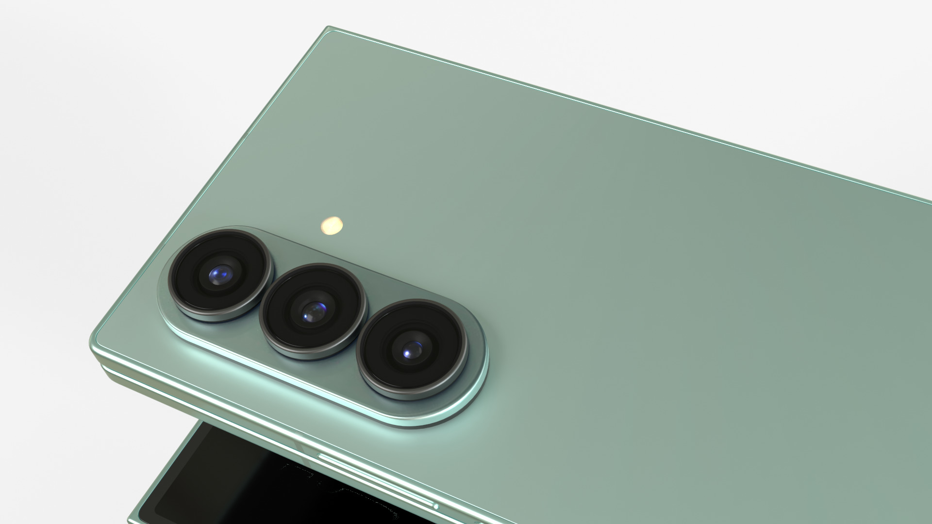 Samsung Galaxy Z Fold 7 Mint 3D model_7