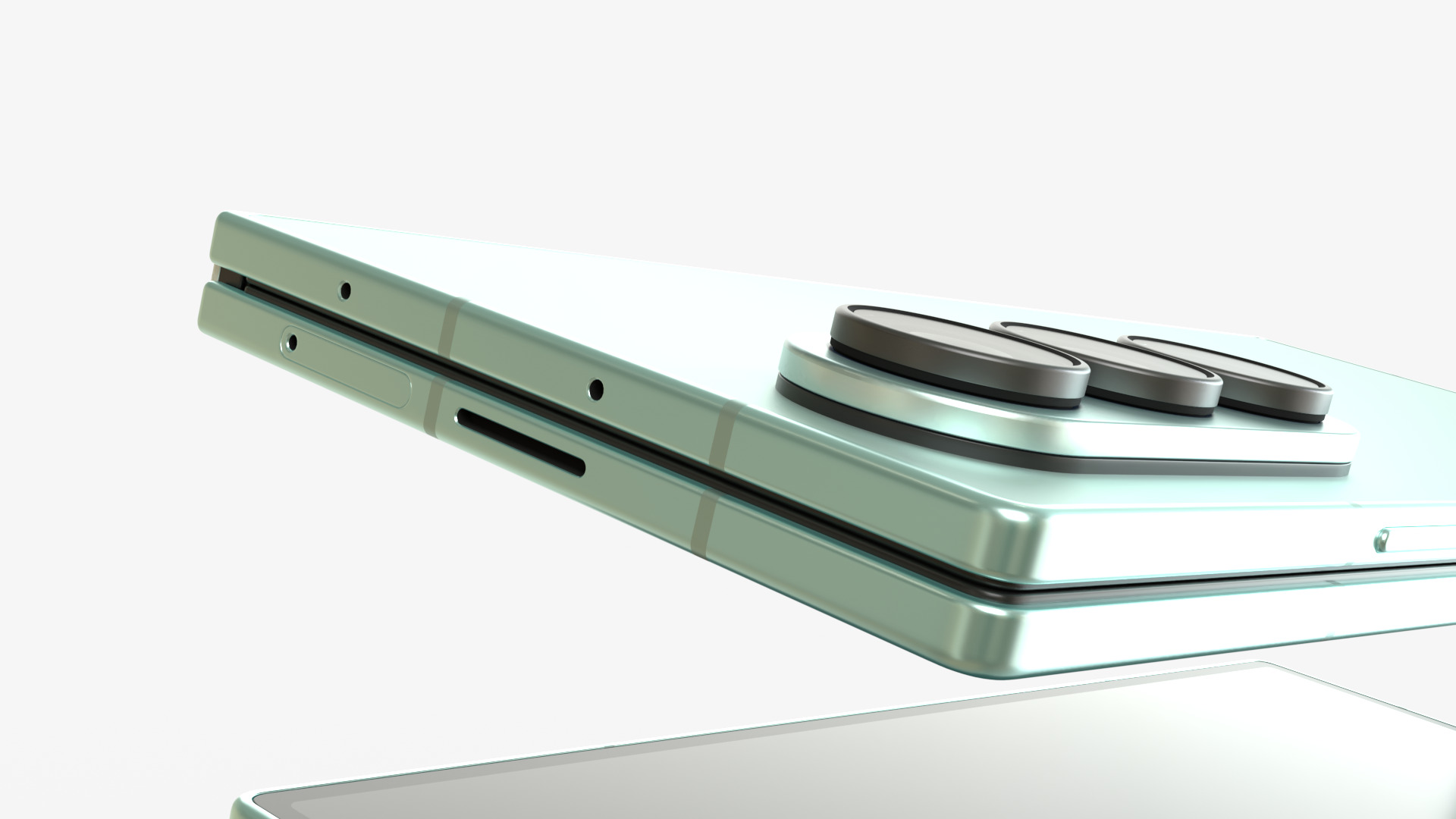 Samsung Galaxy Z Fold 7 Mint 3D model_6