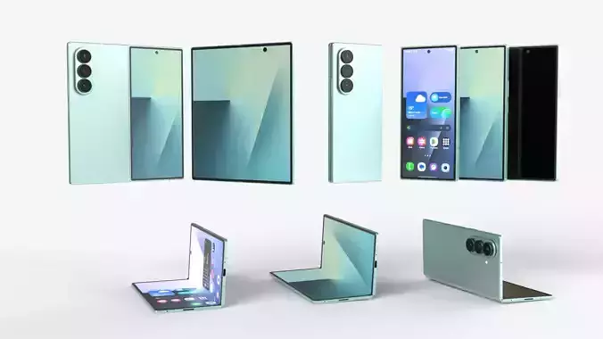 Samsung Galaxy Z Fold 7 Mint