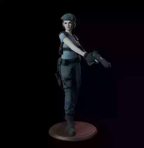 Jill Valentine 3D print model