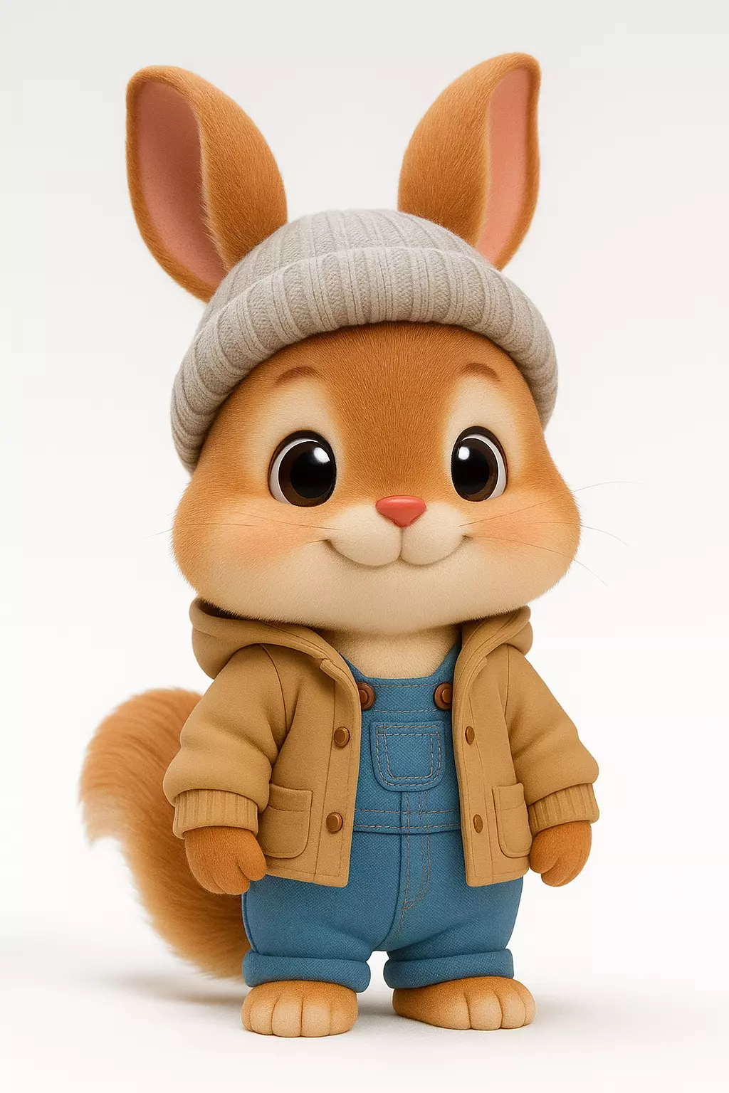 Kawaii Bunny Rabbit 3D print model_0