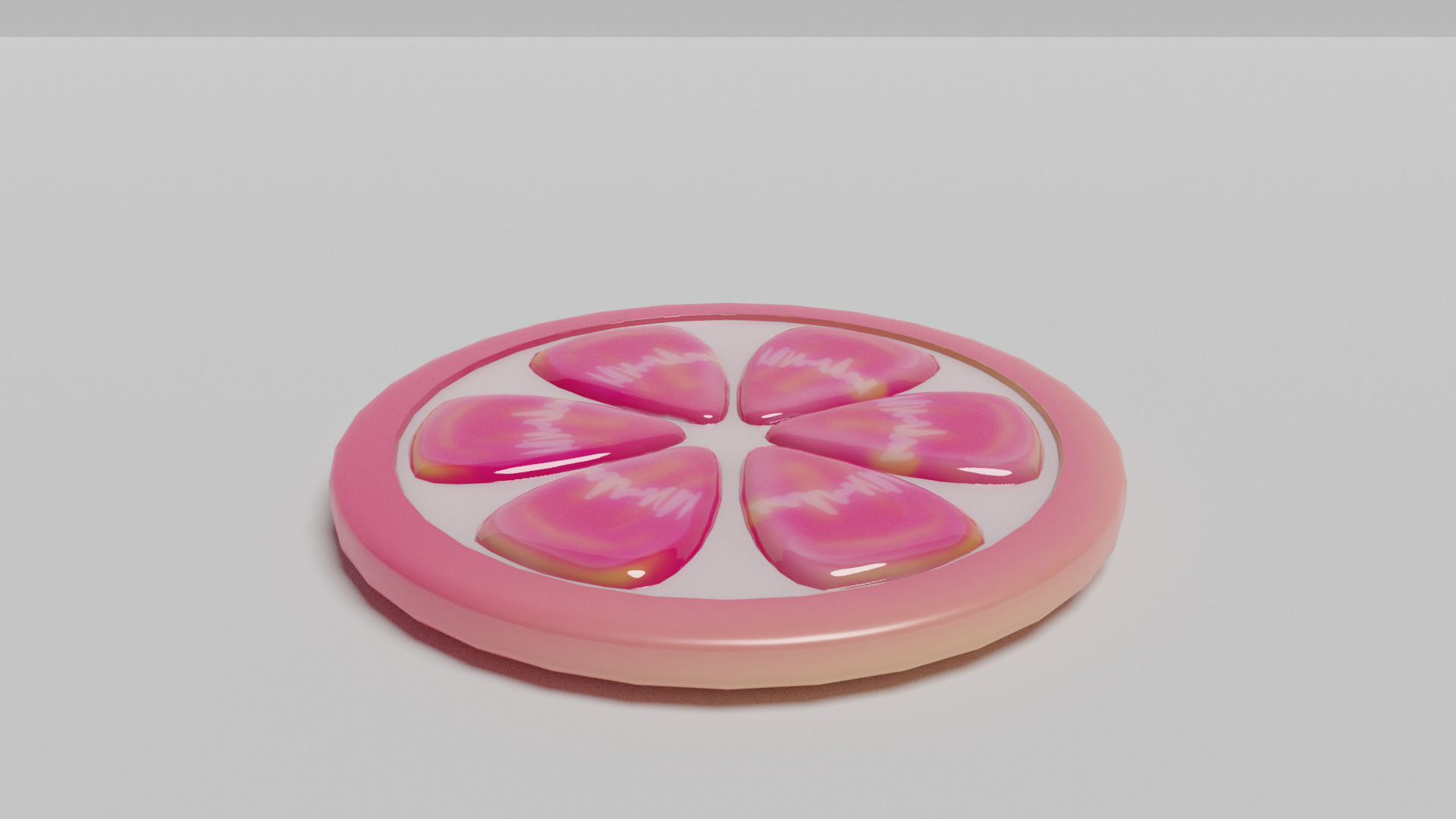 citrus  Low-poly 3D model_5