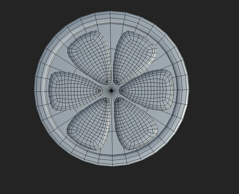 citrus  Low-poly 3D model_7
