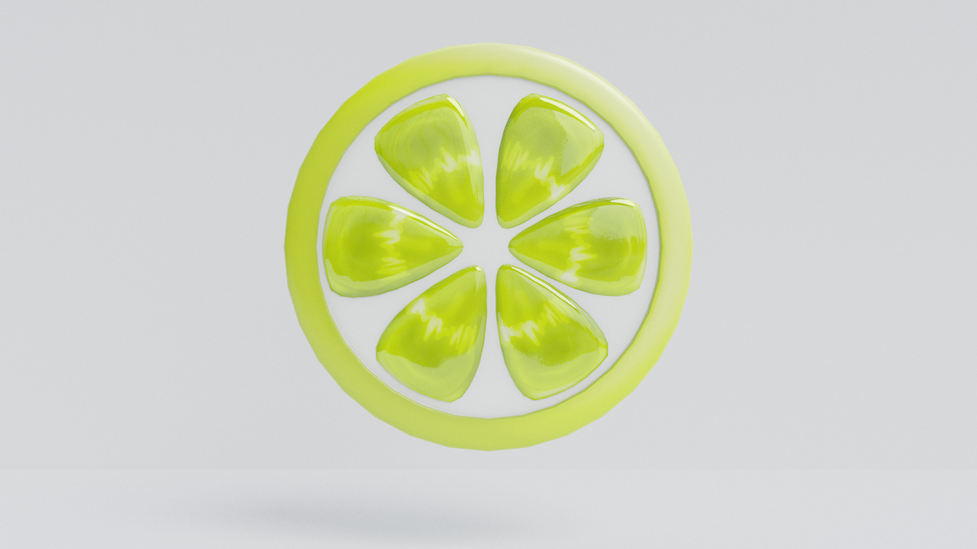 citrus  Low-poly 3D model_3