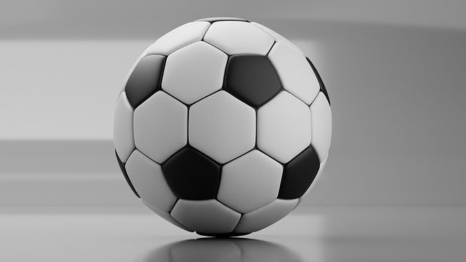 Football 3D model