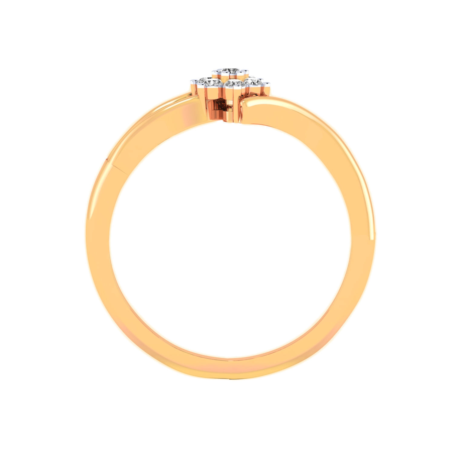 Women Ring Render 3dm STL MTL SLC JCD OBJ FBX Details 3D print model_3