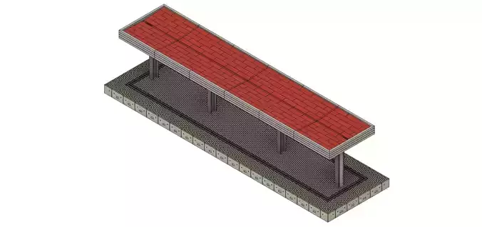 Trainstation Platform OEBB - Austria