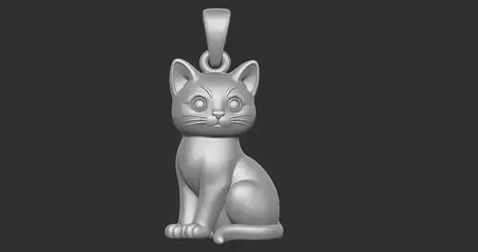 Lovely Cat Pendant