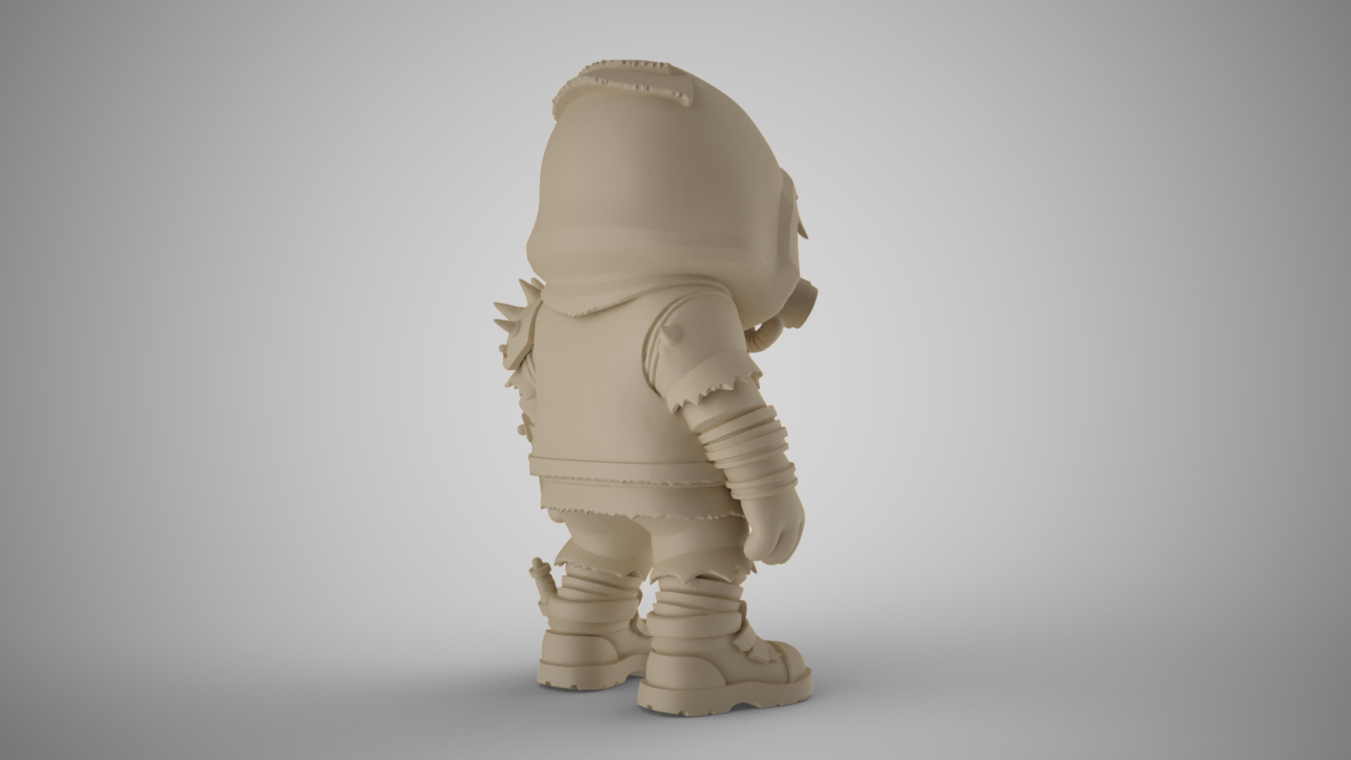 Cyber Punk Boy 6 3D print model_6