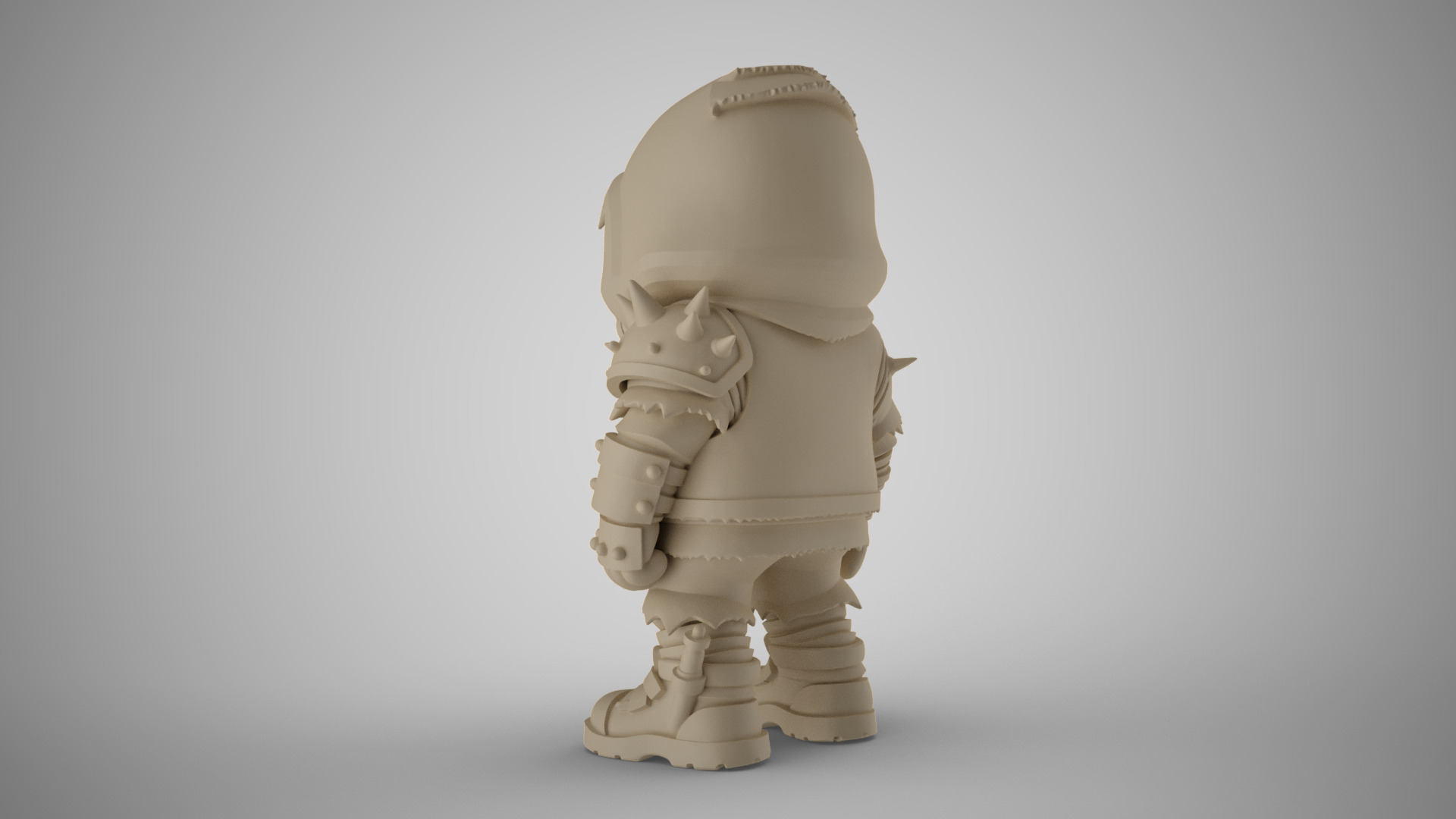 Cyber Punk Boy 6 3D print model_8