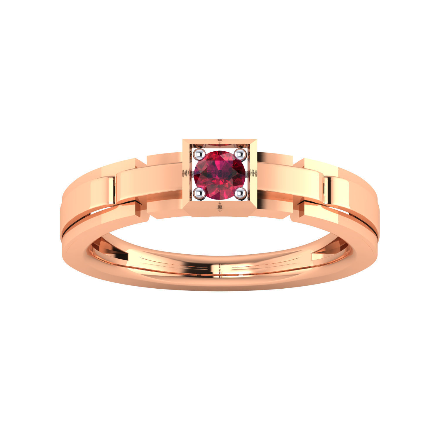 Women Ring Render 3dm STL MTL SLC JCD OBJ FBX Details 3D print model_12