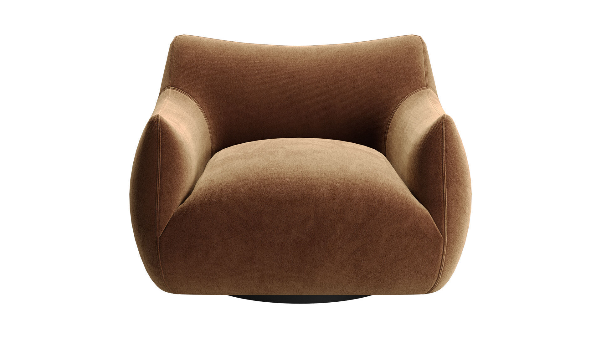 Margot Swivel Chair 3D model_3