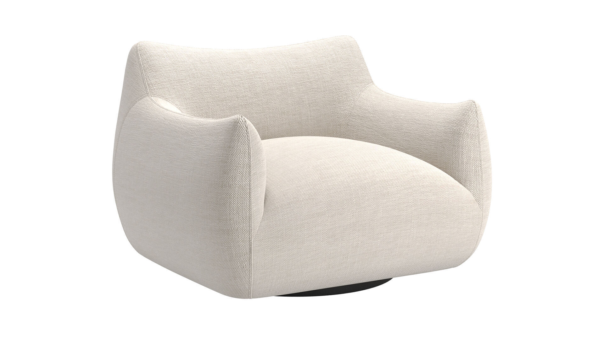 Margot Swivel Chair 3D model_2
