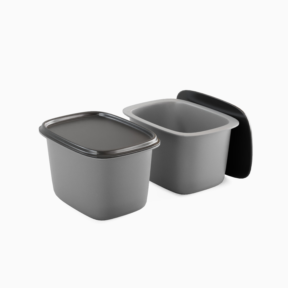 Storage Containers 01 Low-poly 3D model_2