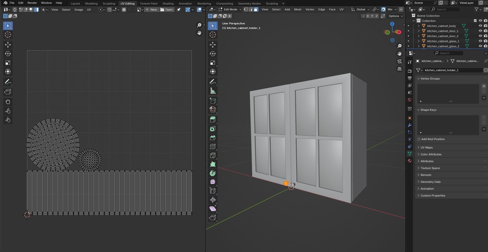 Kitchen Cabinet CG2 3D model_15