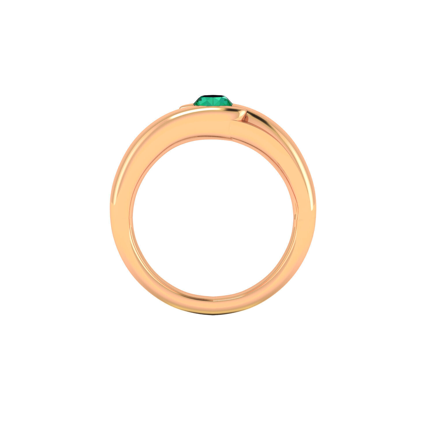 Women Ring Render 3dm STL MTL SLC JCD OBJ FBX Details 3D print model_3