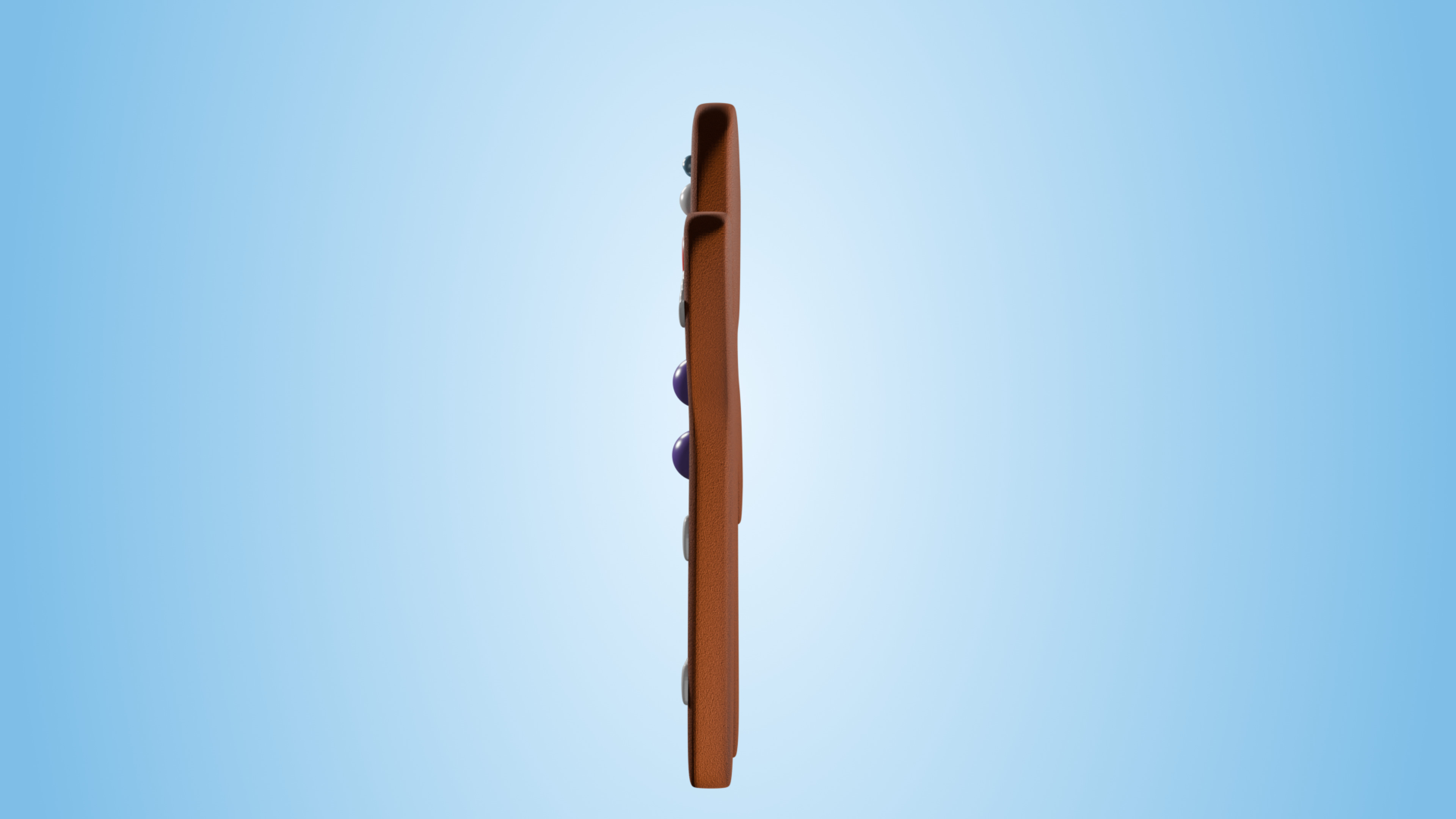 Gingerbread Man Low-poly 3D model_6