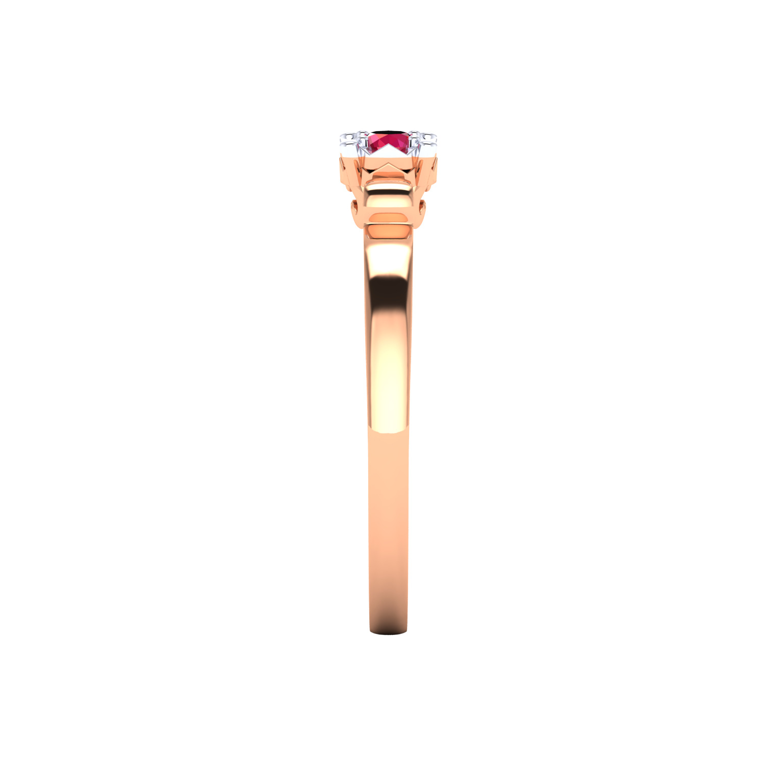 Women Ring Render 3dm STL MTL SLC JCD OBJ FBX Details 3D print model_10