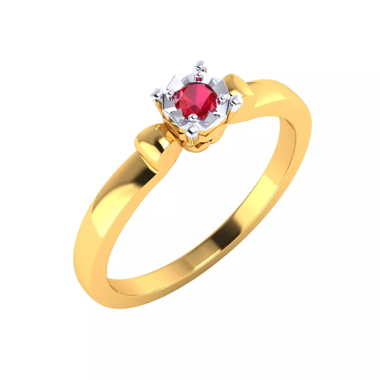 Women Ring Render 3dm STL MTL SLC JCD OBJ FBX Details 3D print model_0