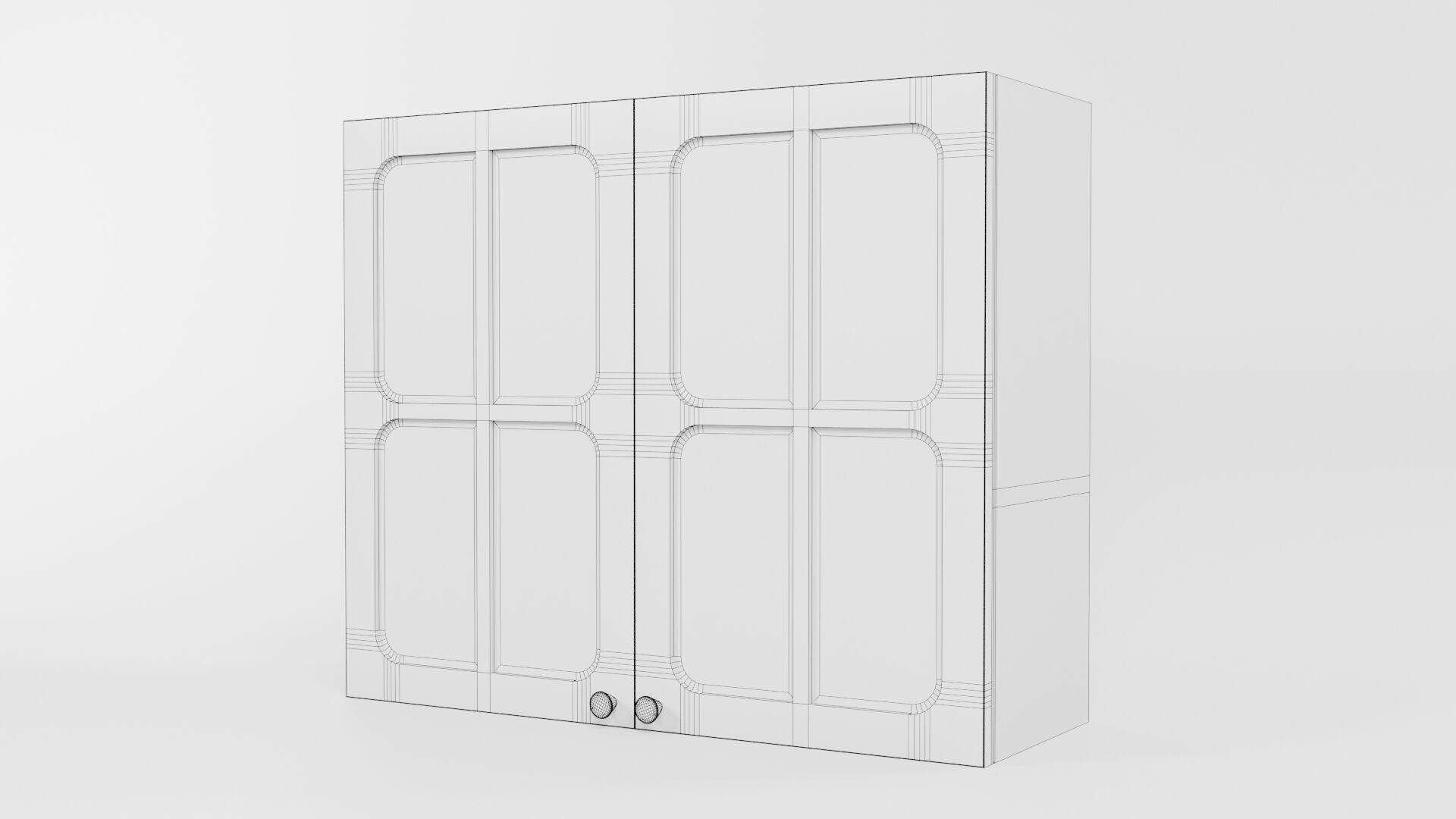 Kitchen Cabinet CG3 3D model_8