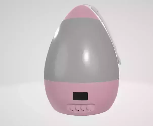 Indoor Star Projection Night Light 3D model