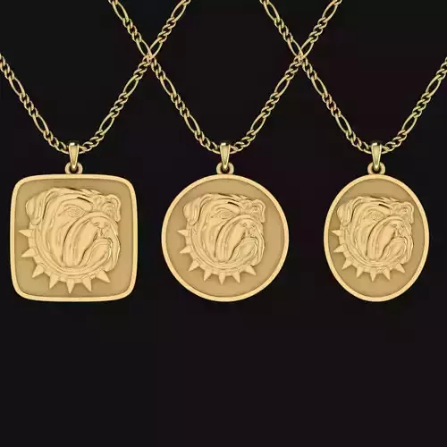 Bulldog Pendant