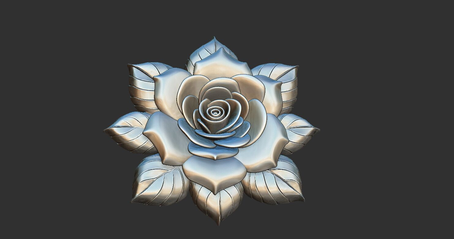 Special Rose 3D print model_2
