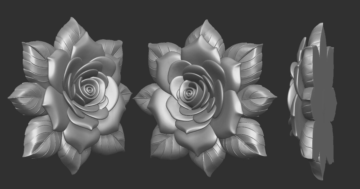 Special Rose 3D print model_1