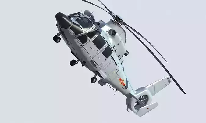 Chinese Navy Z-9 Helicopter