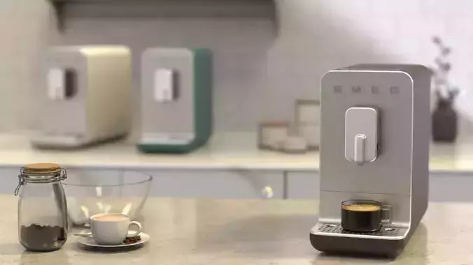 SMEG BCC13 coffee machine