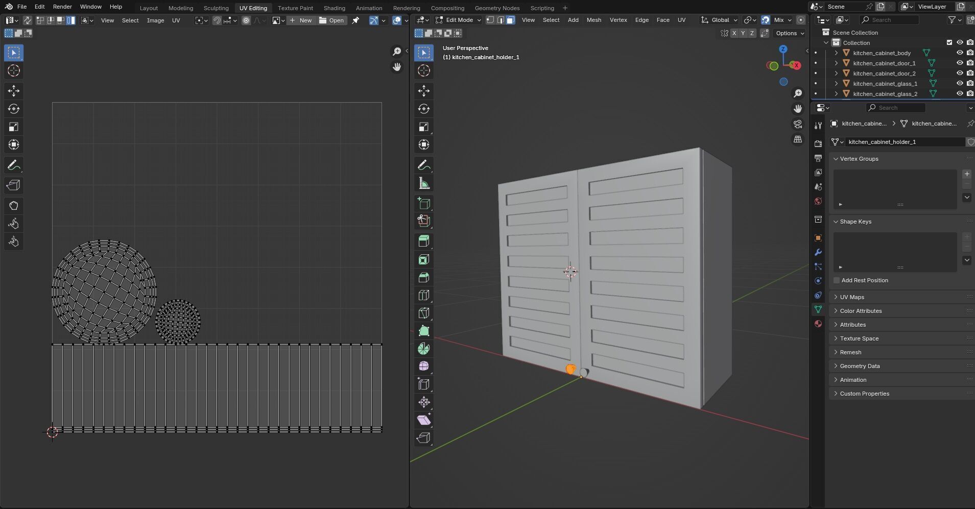 Kitchen Cabinet CG5 3D model_14