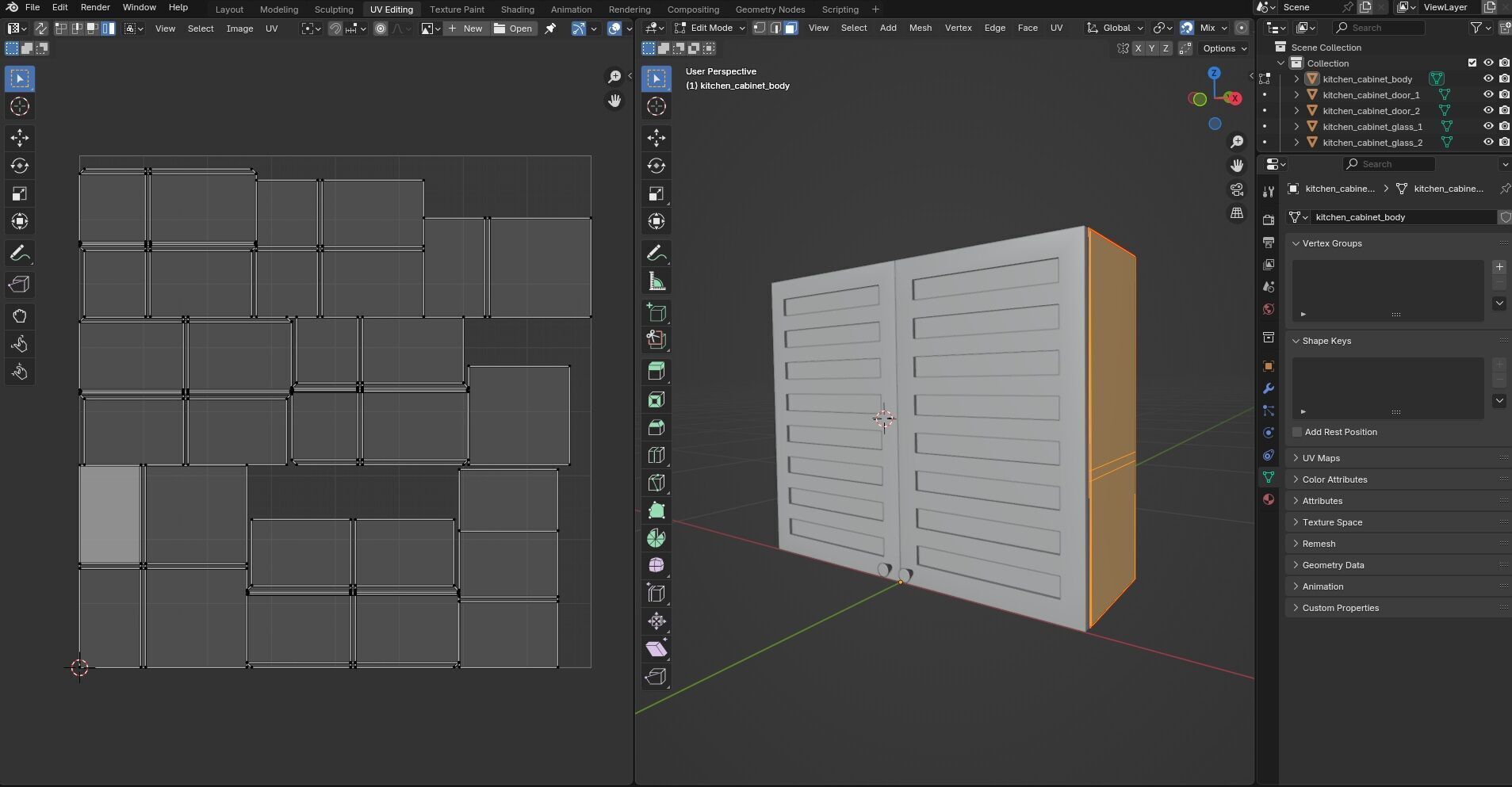 Kitchen Cabinet CG5 3D model_12