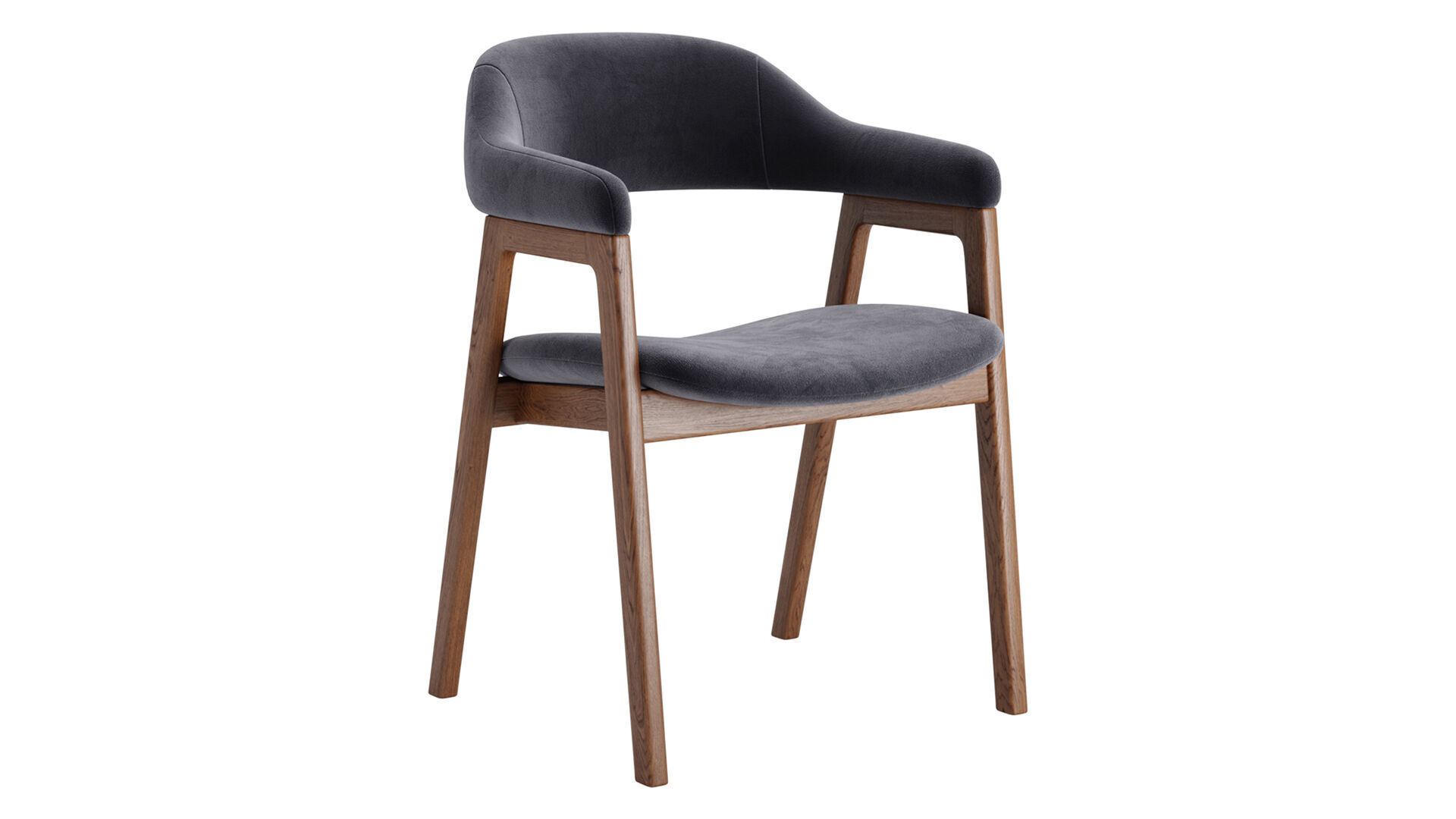 Abilene Dining Arm Chair 3D model_1