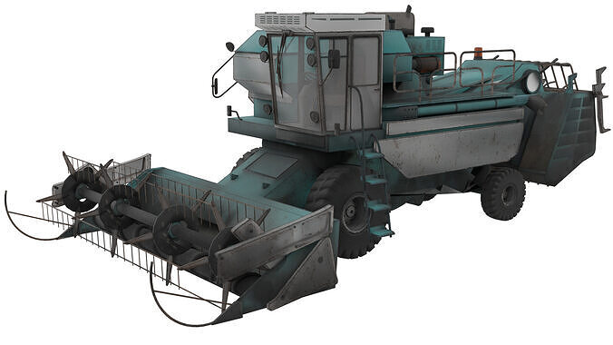 Combine Harvester 3D model