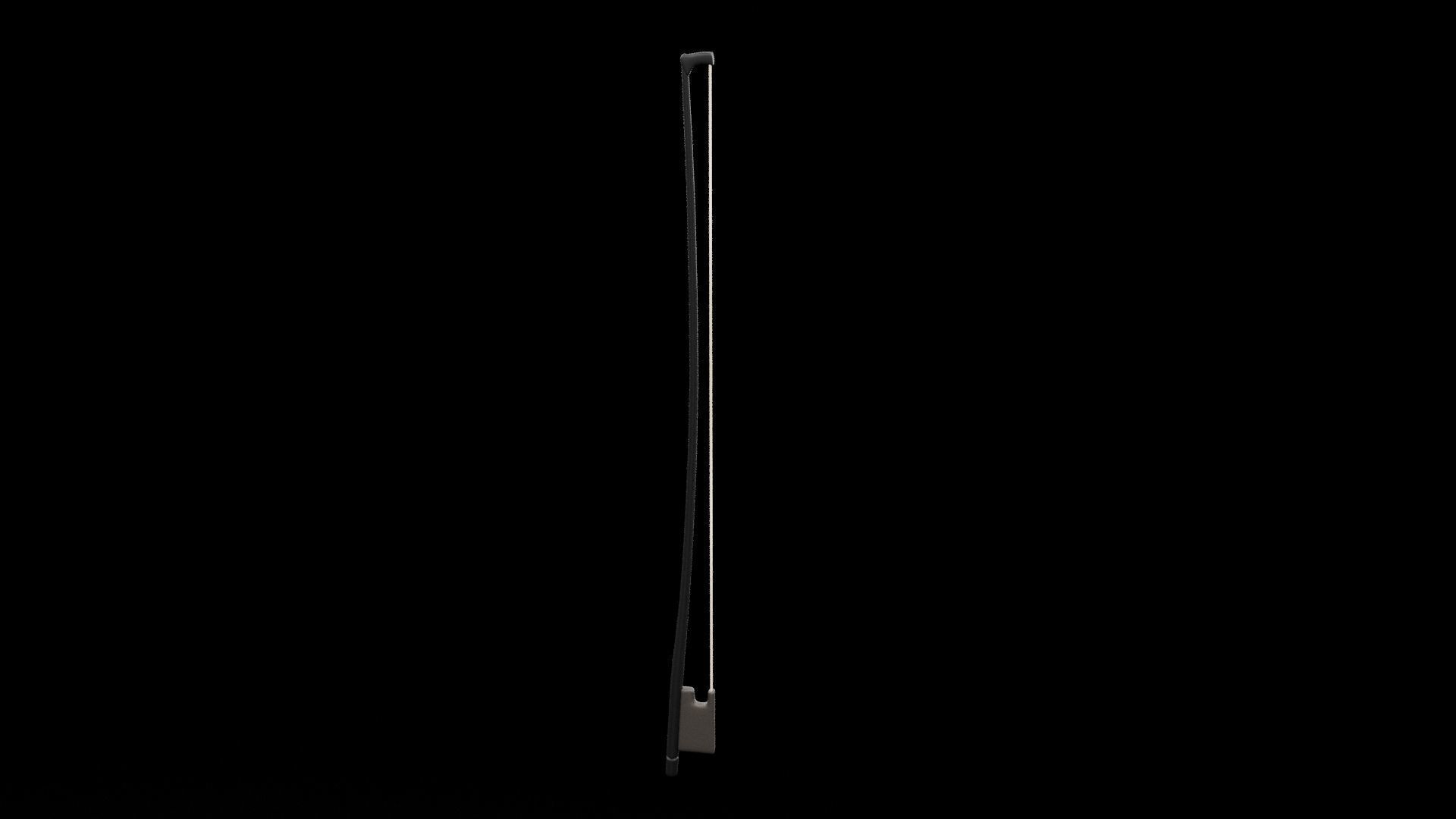 Violin Bow Instrument Low-poly 3D model_1