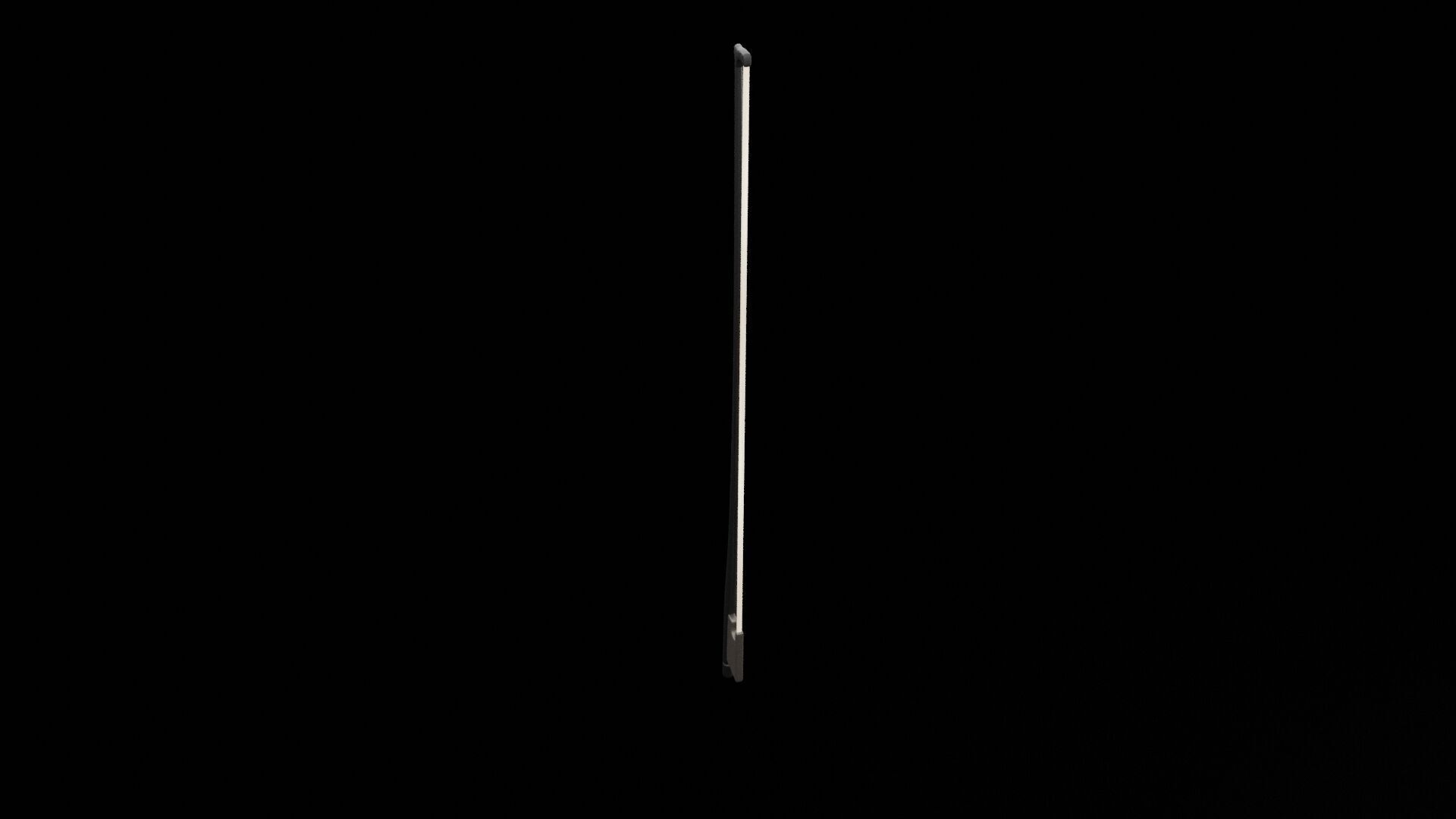 Violin Bow Instrument Low-poly 3D model_6