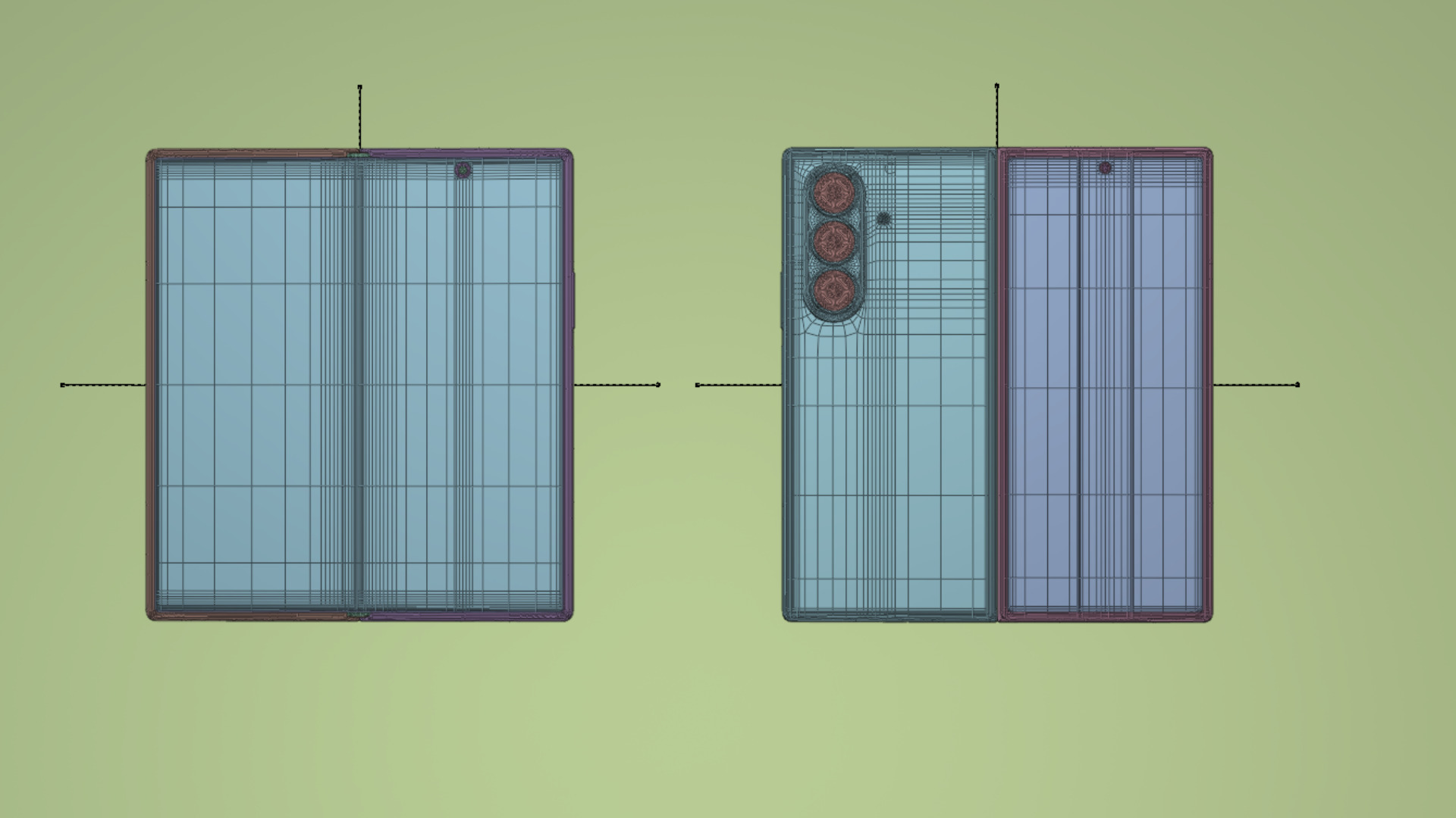 Samsung Galaxy Z Fold 7 Silver Shadow 3D model_14